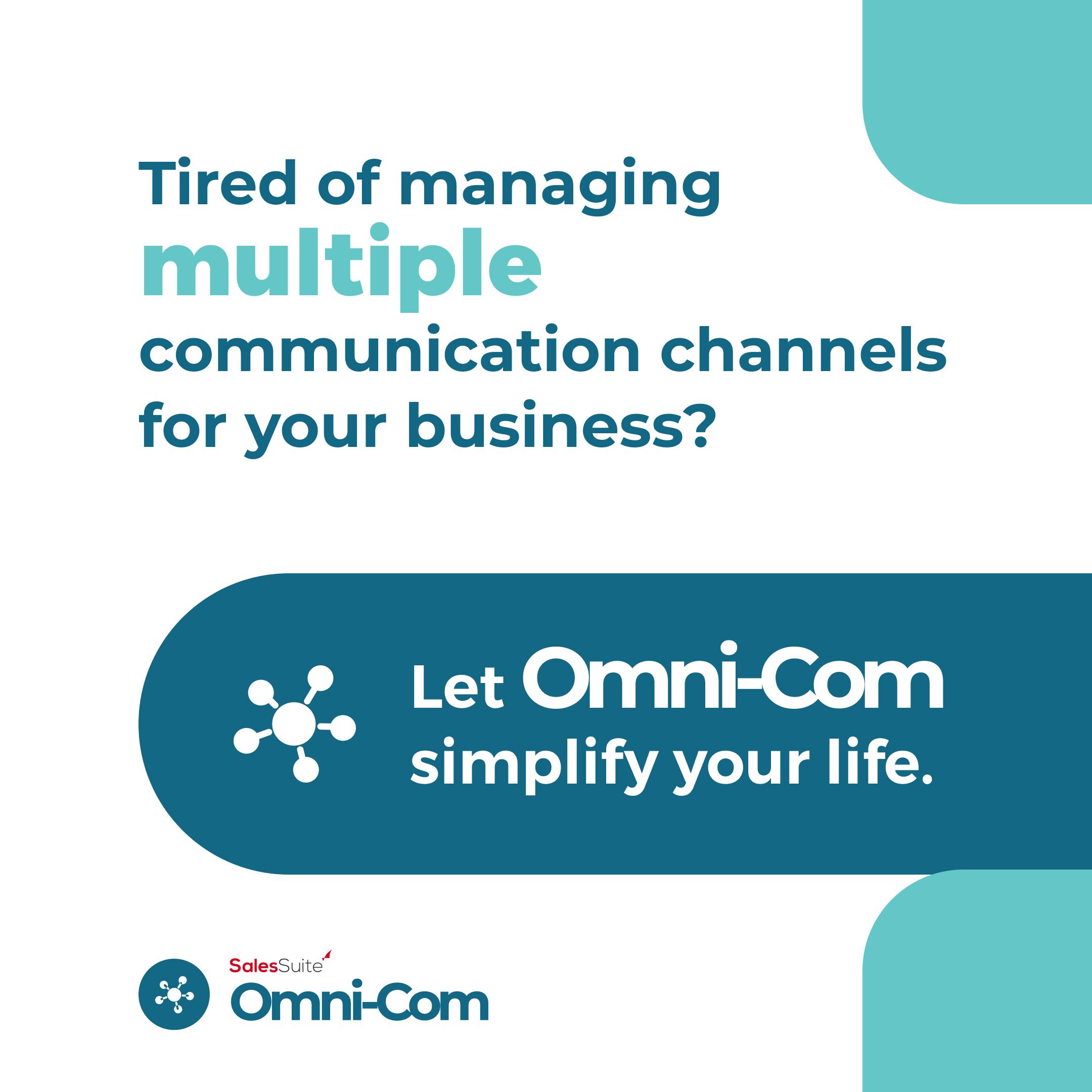 Tips and Tricks for Using SalesSuite Omni-Com